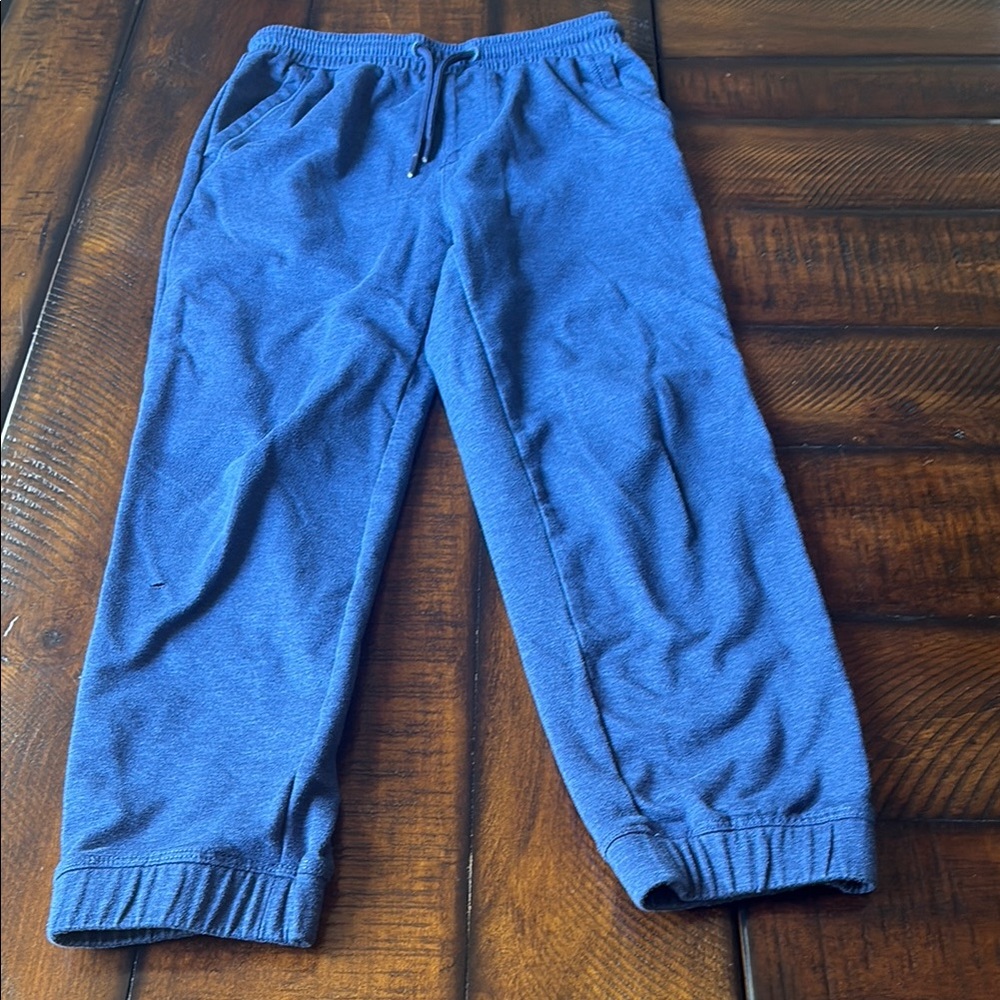 Vineyard Vines Blue Sweatpants Relaxed Fit Elastic Cuffs
